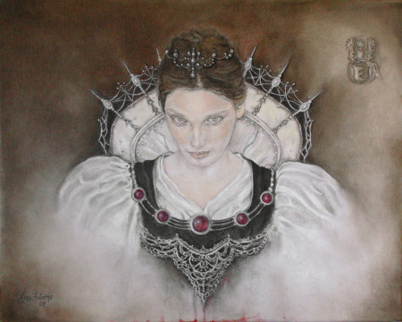 Alex Adams painting of Countess Bathory
